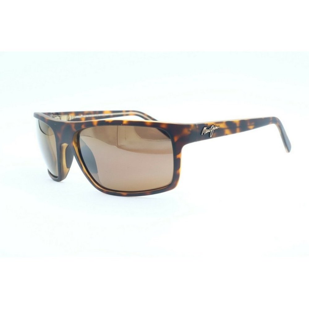 Maui Jim Byron Bay MJ 746-10M Wrap Tortoise Sunglasses Polarized Brown Lenses